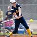 Saline pitcher Kristina Zalewski swings at bat during the first game against Chelsea on Monday, April 29. Daniel Brenner I AnnArbor.com